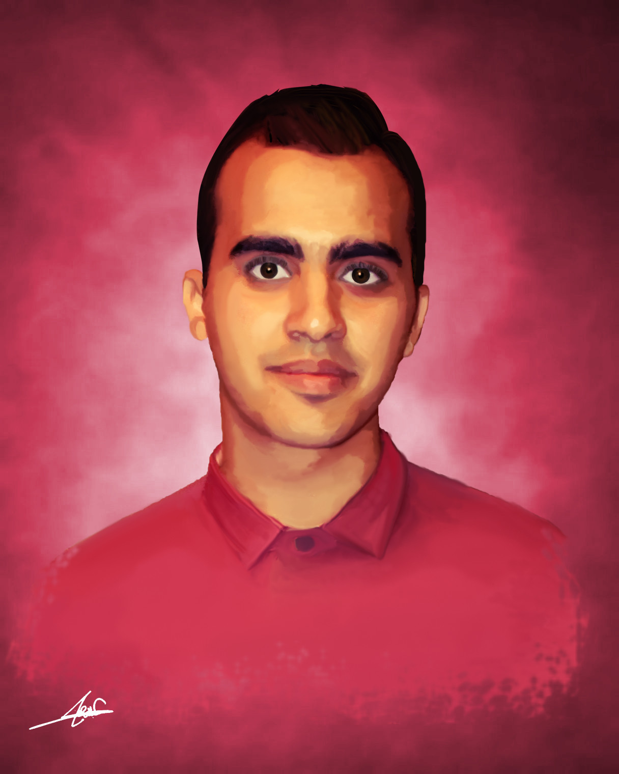 أرسم صورتك ديجيتال آرت باستخدام الفوتوشوب