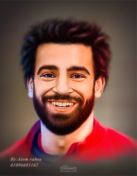 أرسم صورتك ديجيتال آرت باستخدام الفوتوشوب