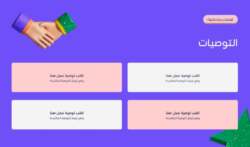 عرض تقديمي للأعمال التجارية تقرير ودراسة حالة شركة ثلاثي الأ