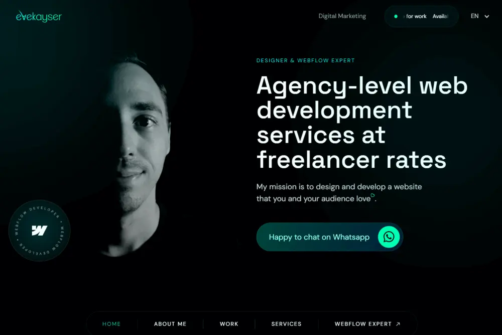 سأقوم بإنشاء وتصميم موقع Portfolio احترافي يعرض مهاراتك