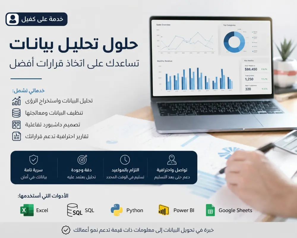 تصميم Dashboard احترافية