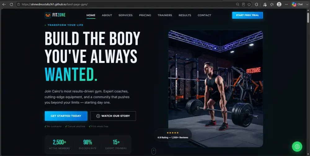 تصميم وتطوير Landing Page احترافية متجاوبة وسريعة