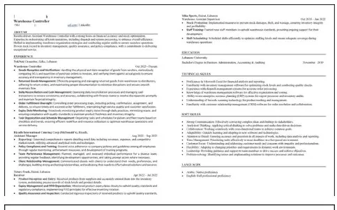 كتابة سيرة ذاتية ( CV ) متوافقة مع ATS