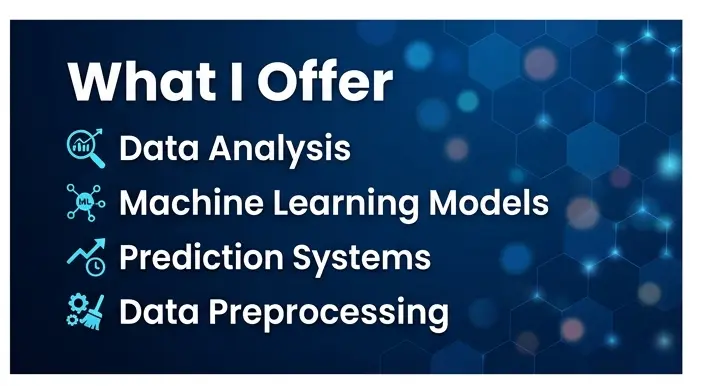 بناء نموذج Machine Learning لتحليل البيانات والتنبؤ (Regression / Classification)