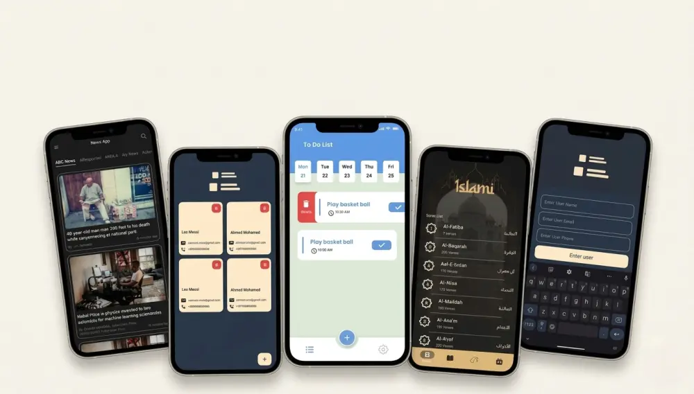 إنشاء تطبيق موبايل احترافي باستخدام Flutter و Android Kotlin