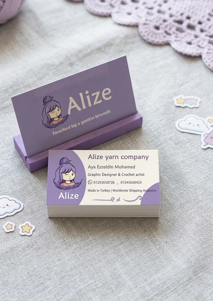 تصميم الهوية البصرية المتكاملة والمطبوعات الورقية (Stationery & Marketing Materials)