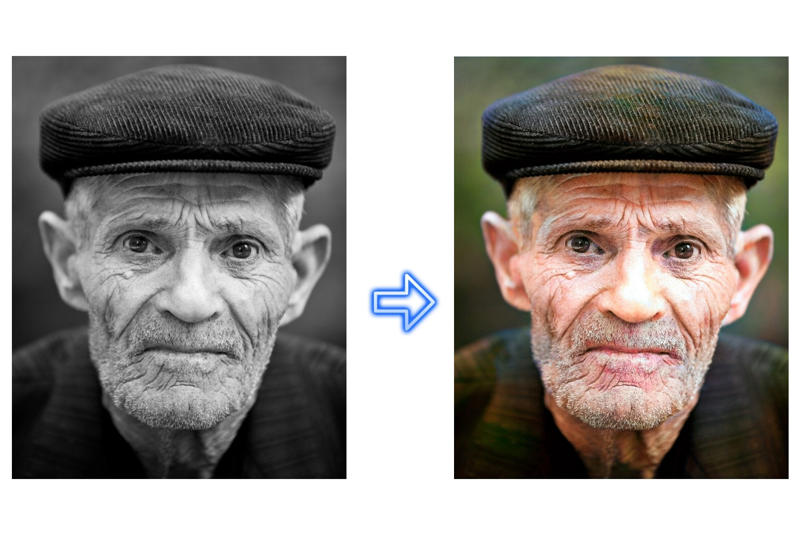 تلوين الصور القديمة بشكل احترافي