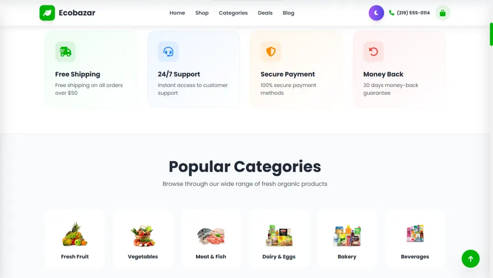 إنشاء موقع كامل بواجهة جذابة باستخدام HTML CSS JS bootstrap