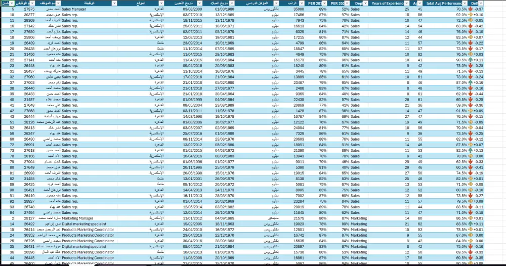 تحليل البيانات بإستخدام Excel