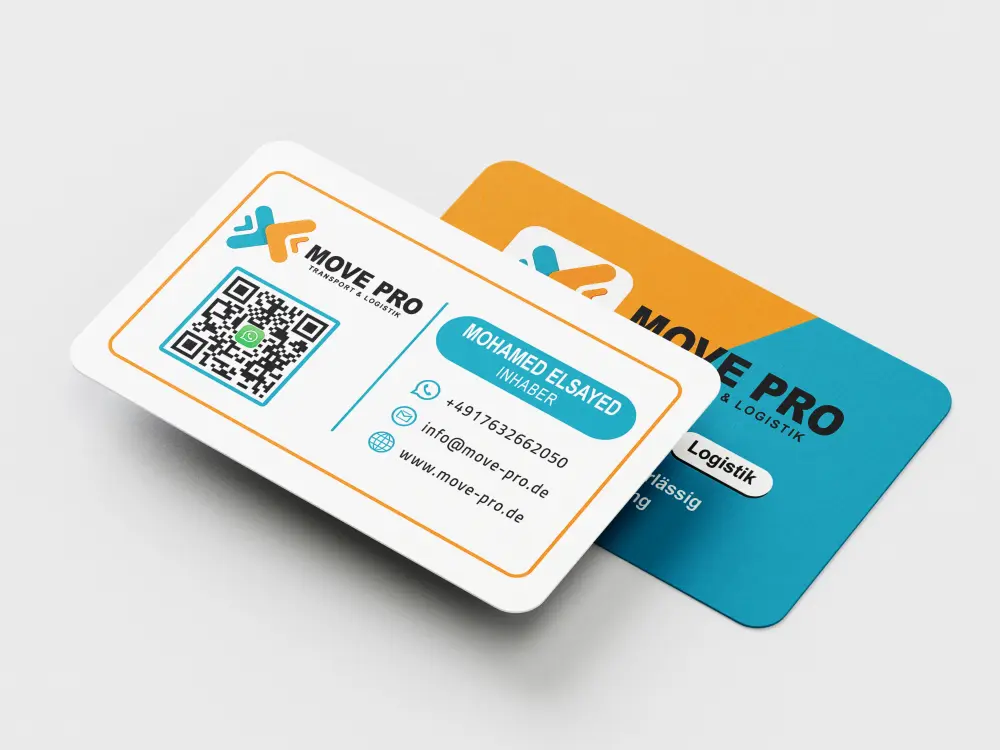 تصميم كارت شخصي Business Card احترافي يعكس هويتك