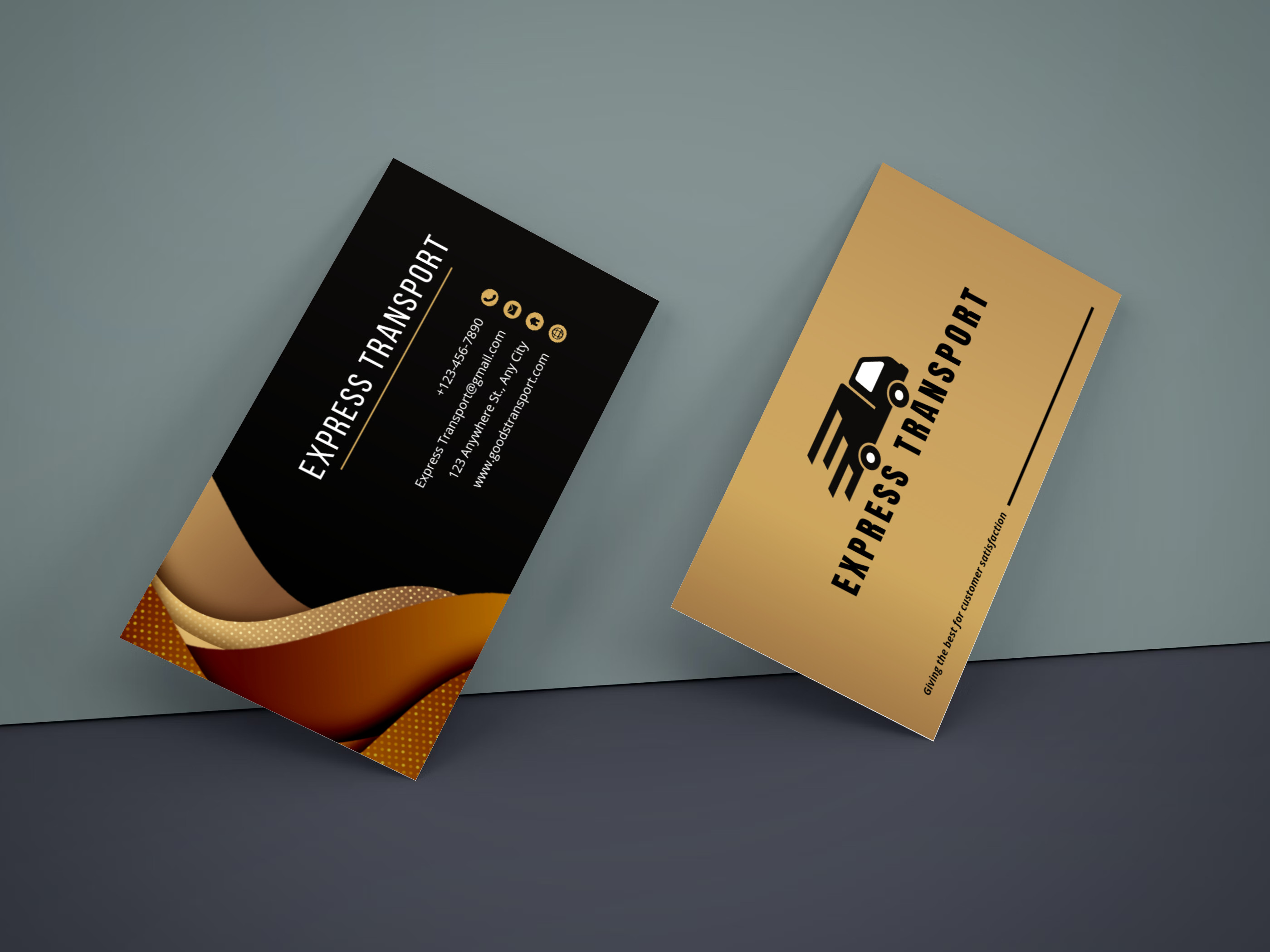 تصميم بطاقات عمل (بيزنس كارد)