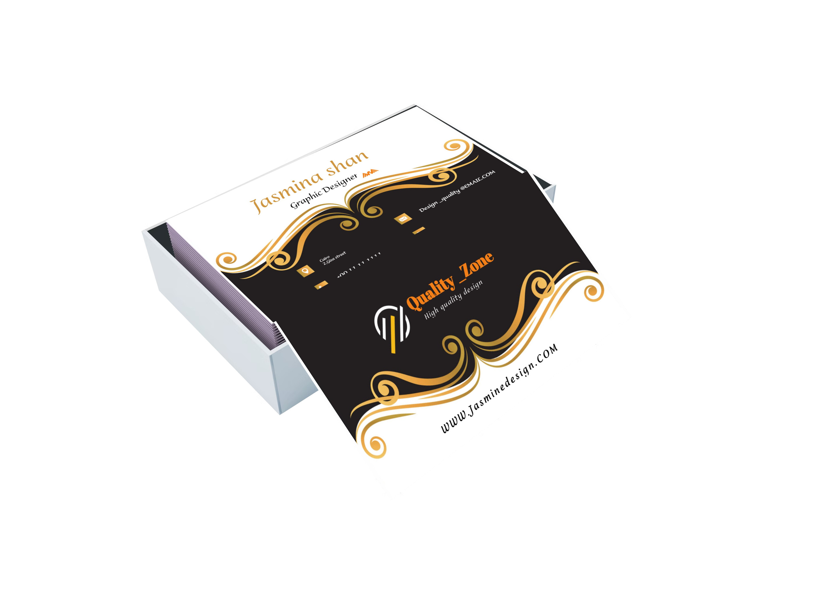 تصميم بطاقات عمل (بيزنس كارد)