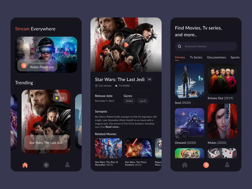 تحويل تصميم (UI) Figma او تصميم تخيلى الى كود Flutter (responsive)