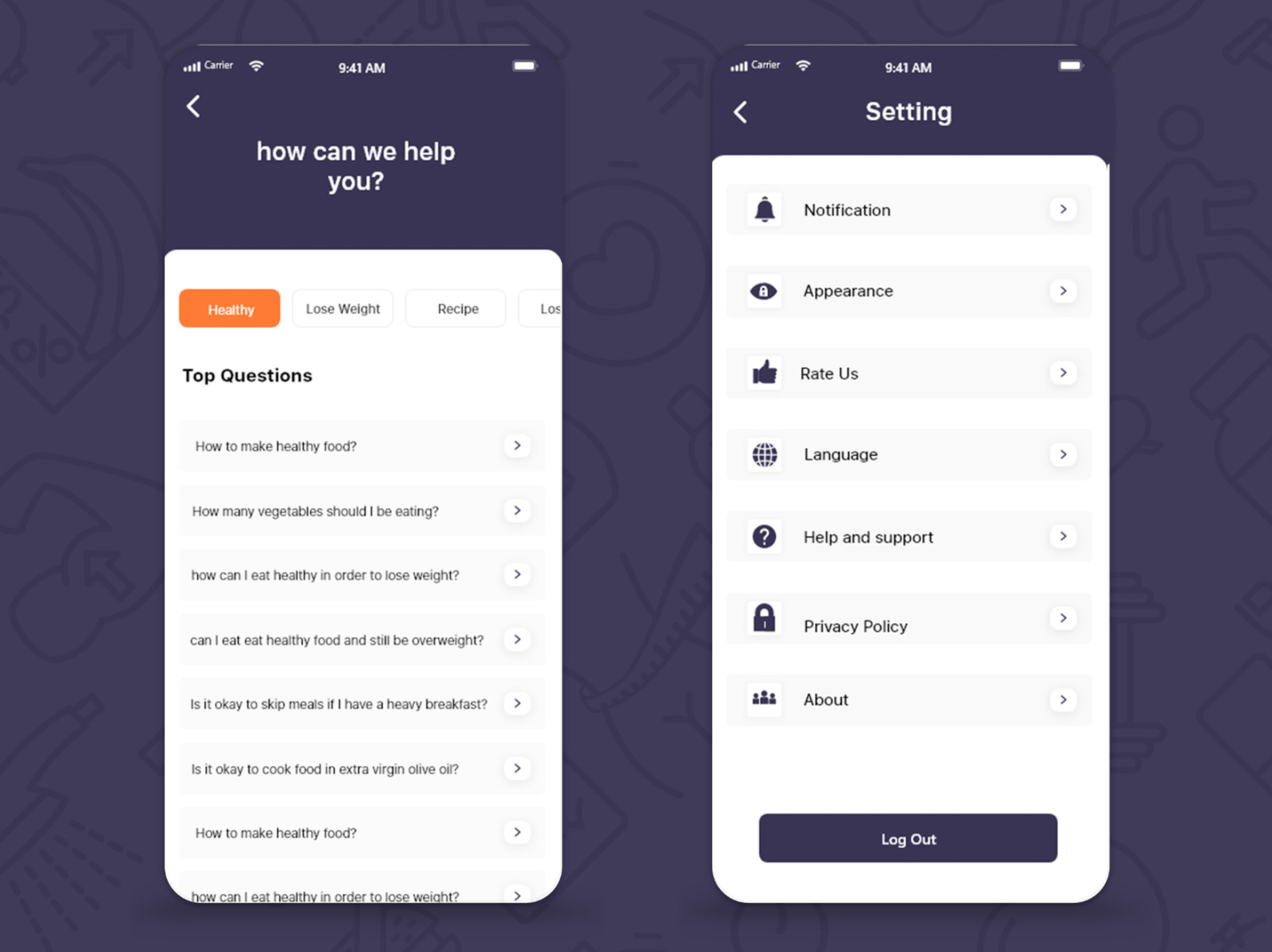 تصميم  UI UX تطبيق جوال و مواقع تصميم 5 صفحات موبايل او صفحه موقع كامل مقابل 10$  فقط