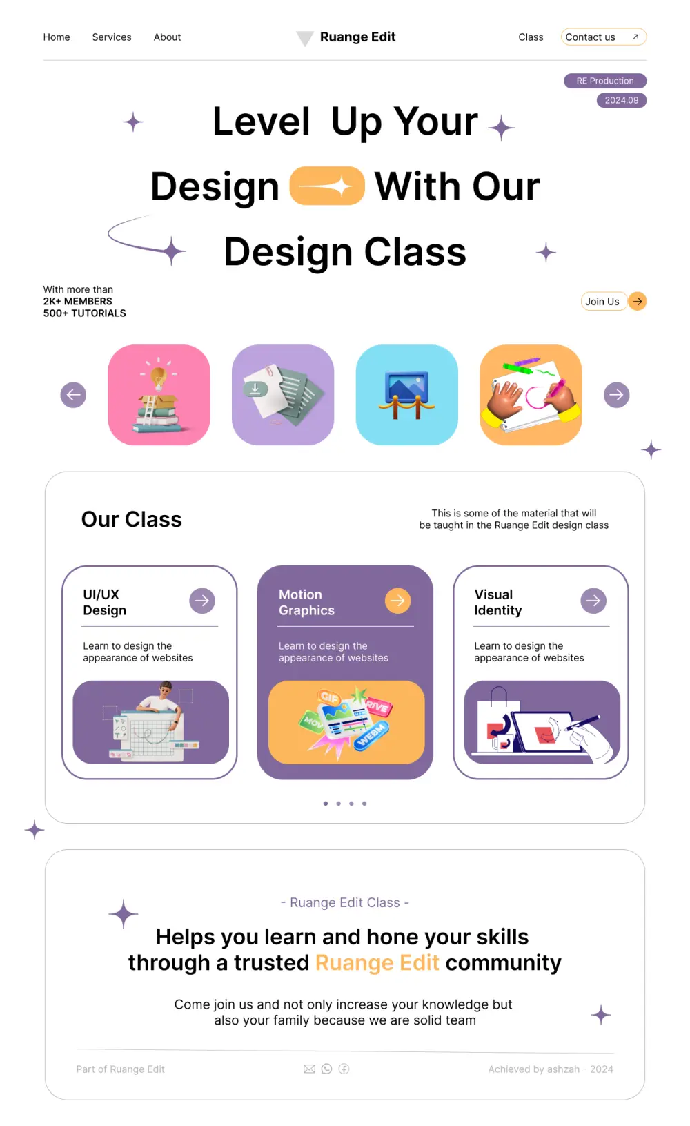 سأقوم بتصميم Website أو Landing Page احترافية تركز على الجمال + تجربة المستخدم.