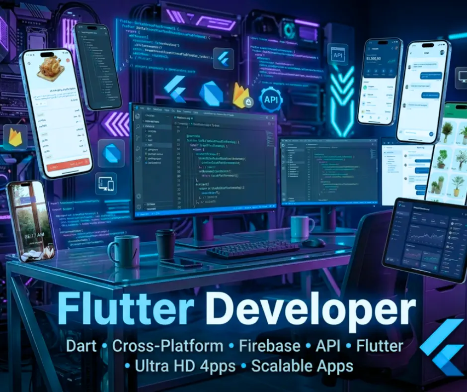 ربط تطبيق Flutter مع Firebase Authentication و Firestore