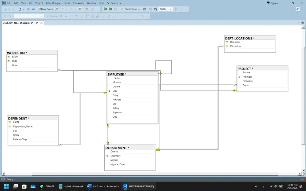 تحليل بيانات وقواعد بيانات SQL واستخراج تقارير تحليلية.