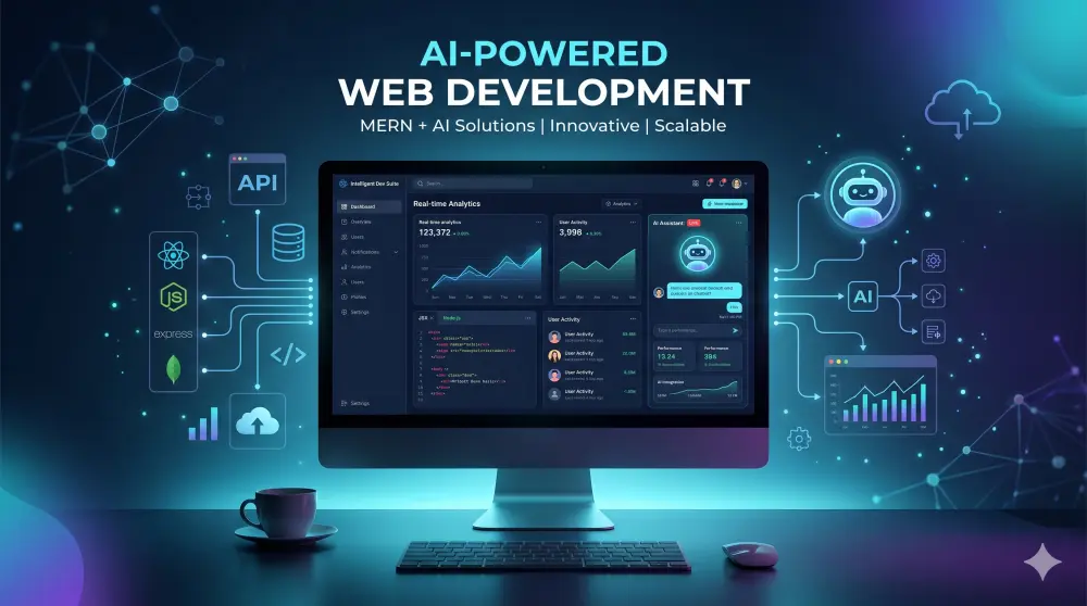 سأصمم لك موقع ويب احترافي وسريع باستخدام MERN Stack مع تجربة مستخدم مميزة