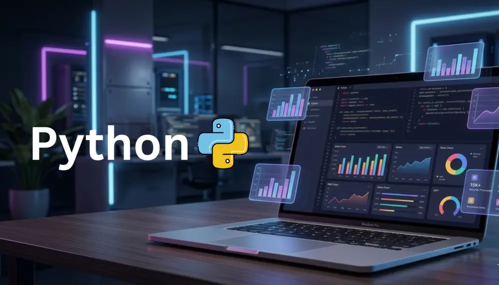 تنظيف وتحليل البيانات وعمل رسوم بيانية باستخدام python