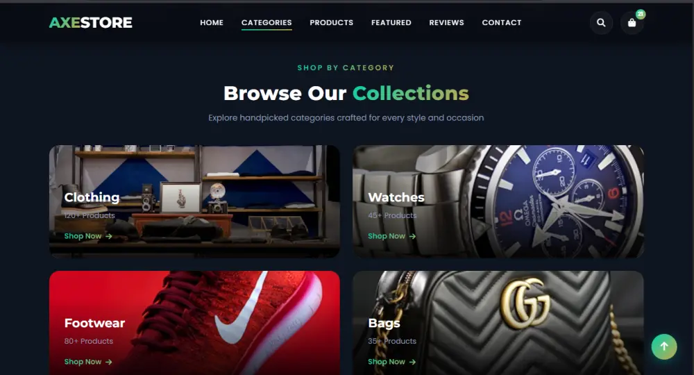 "سأحول تصميم Figma إلى موقع ويب متجاوب باستخدام HTML و CSS و JavaScript"
