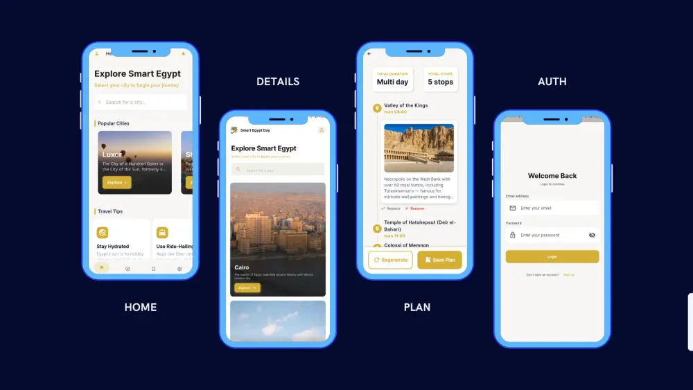 بناء تطبيق Starter MVP احترافي مع UI و Navigation قابل للتوسع