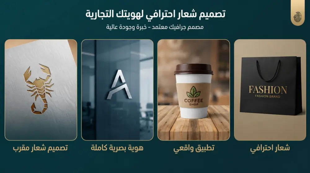 تصميم شعار (لوجو) احترافي ومبتكر لشركتك أو مشروعك