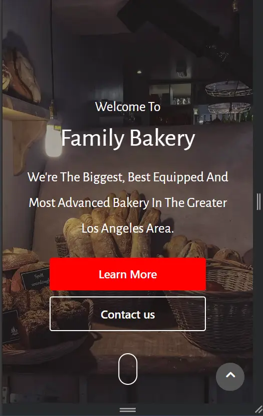 تطوير واجهة موقع ويب احترافي (Bakery) باستخدام HTML وCSS.