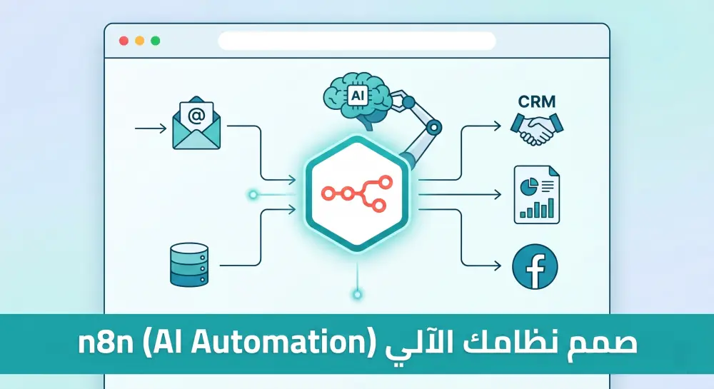صمم نظامك الآلي (AI Automation) بـ n8n