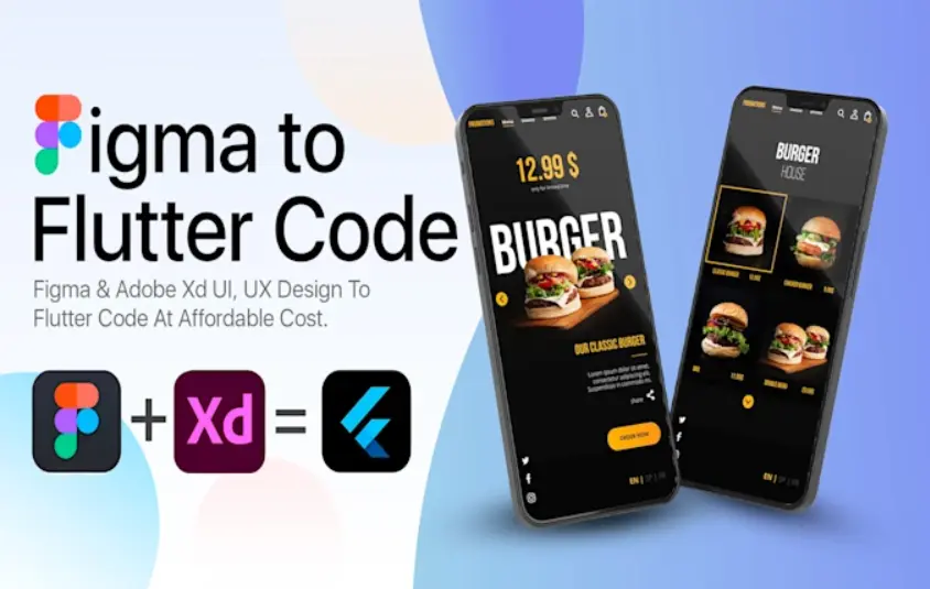 Professional Figma/Adobe XD to Flutter UI Conversion