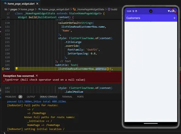 إصلاح خطأ واحد في تطبيق Flutter بسرعة وبدقة مقابل 5 دولار