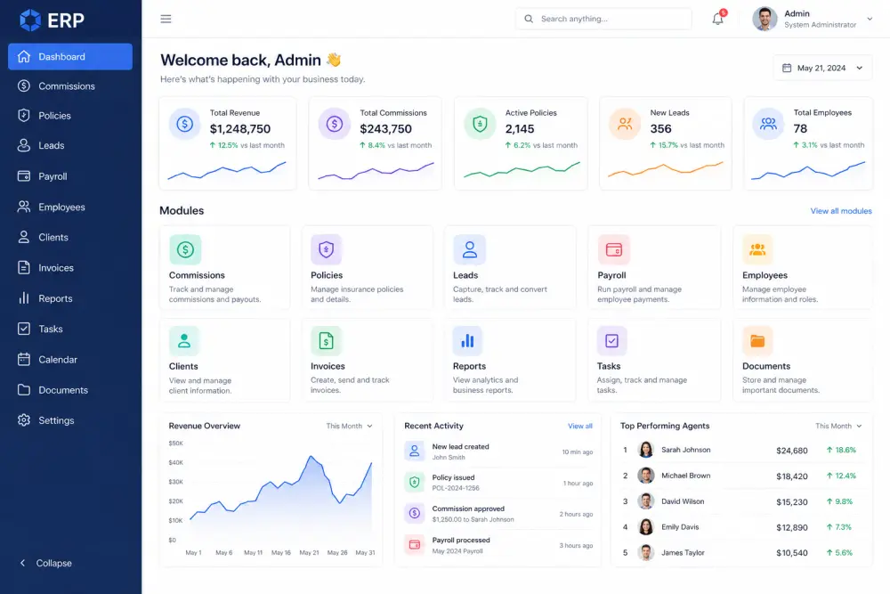 تصميم و تطوير منصة (Portal) للشركة