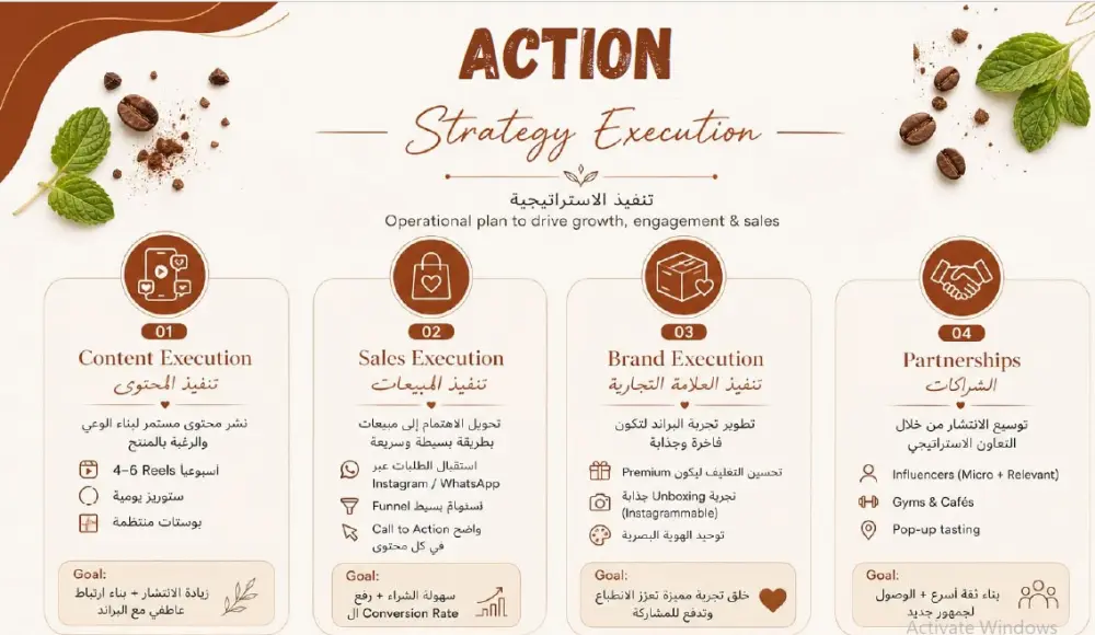 خطة تسويقية احترافية