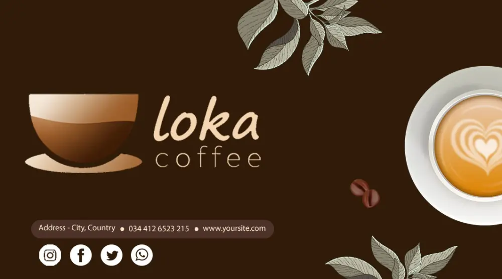 تصميم كارت اعمال