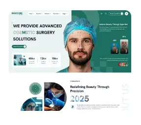hospital web design
