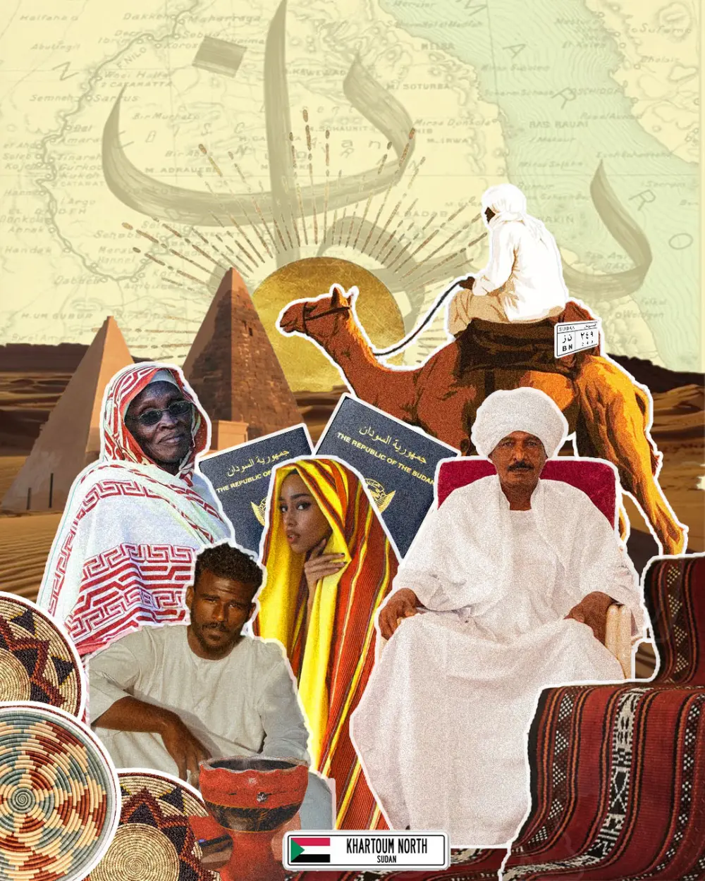 تصاميم سوشيال ميديا بفن الكولاج