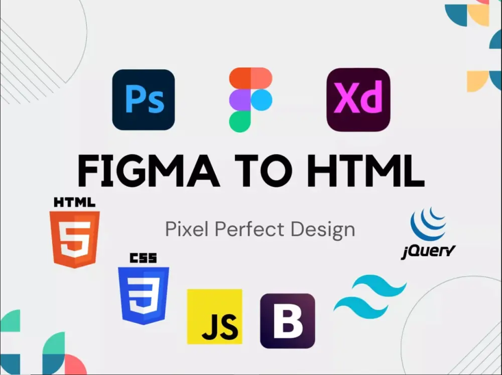 من التصميم إلى الواقع: تحويل Figma / XD إلى موقع ويب