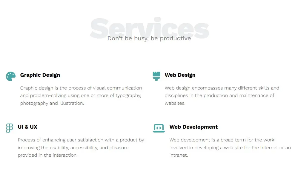 تصميم صفحة هبوط احترافية متجاوبة باستخدام HTML و CSS و Bootstrap و JavaScript