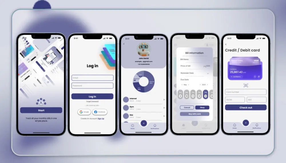 تصميم واجهات UI/UX احترافية للمواقع والتطبيقات باستخدام Figma