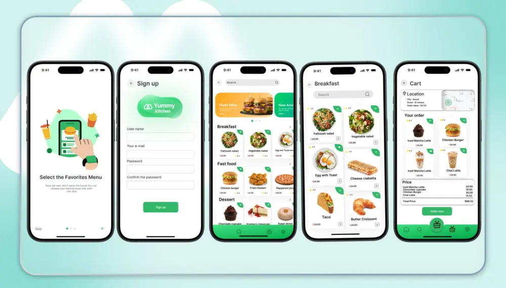 تصميم واجهات UI/UX احترافية للمواقع والتطبيقات باستخدام Figma