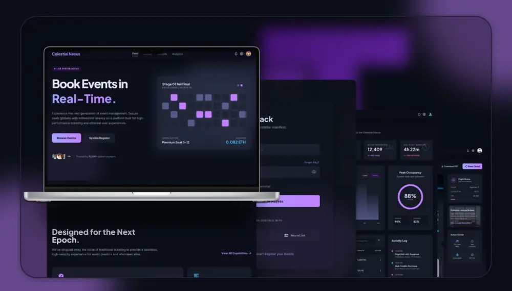 تصميم صفحات هبوط Landing Pages احتارفيه باستخدام React