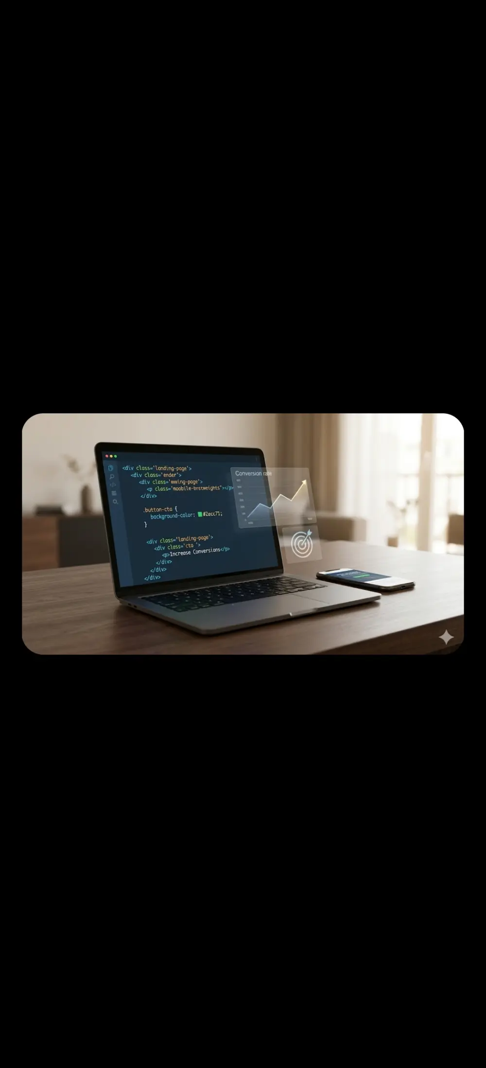 تطوير وتحسين صفحات الهبوط (Landing Pages) لزيادة معدل التحويل والمبيعات