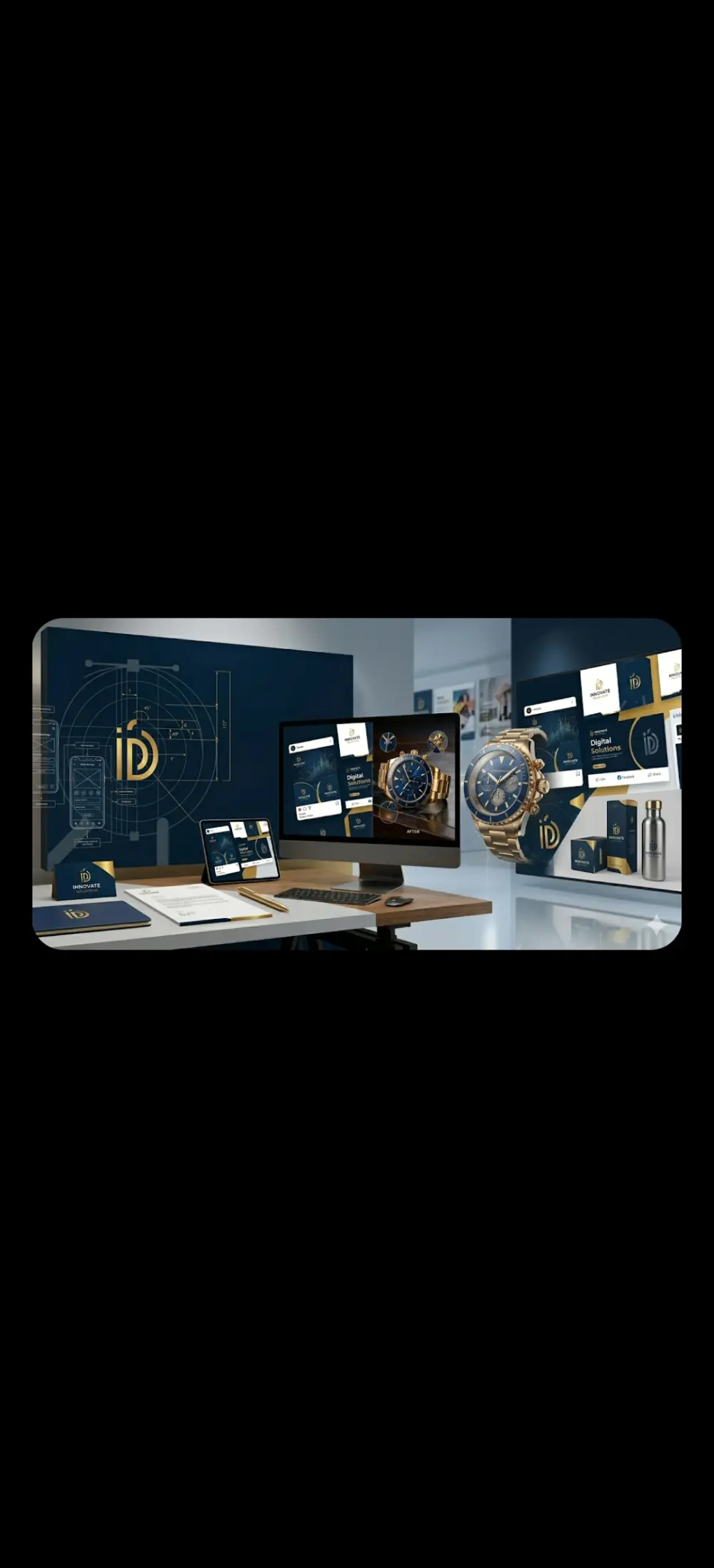 بدلاً من "تصميم لوجو"، استخدم "تصميم هوية بصرية ابتكارية تعكس قيم مشروعك