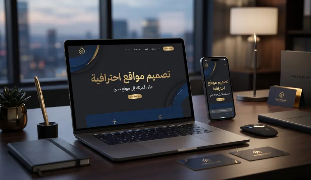 تصميم وتطوير موقع ويب احترافي متجاوب (Landing Page أو متجر بسيط)