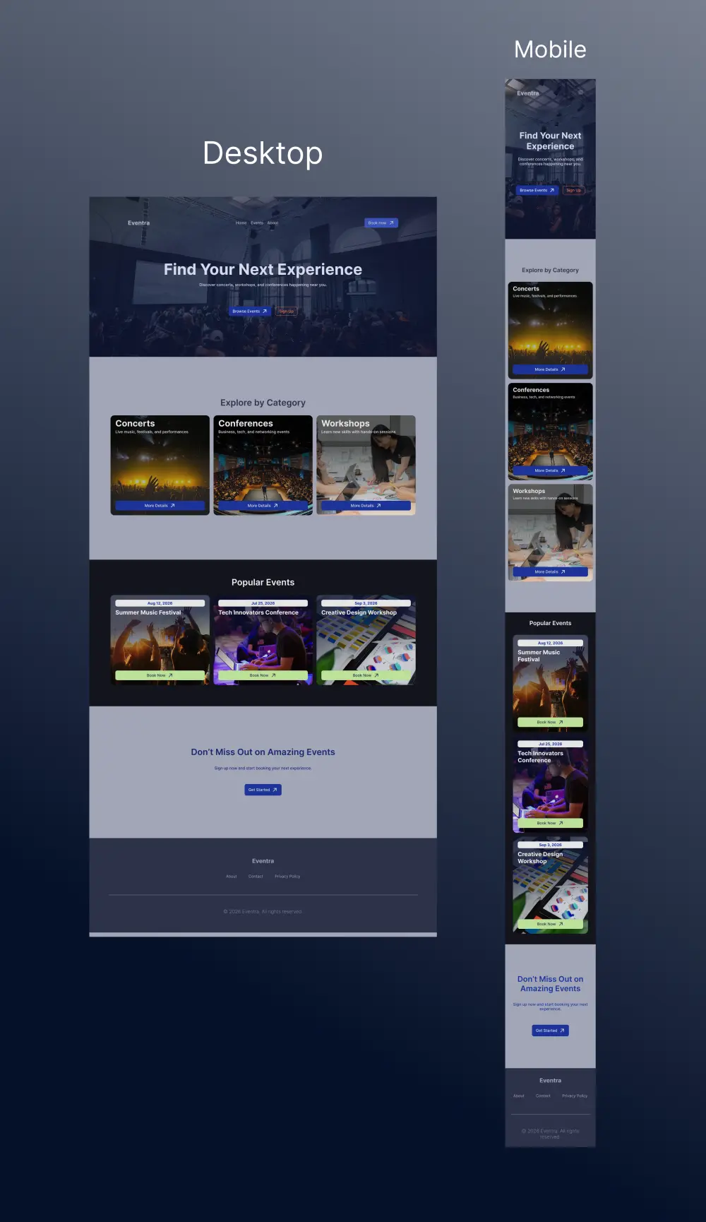 تصميم صفحة هبوط احترافية عالية التحويل Landing Page