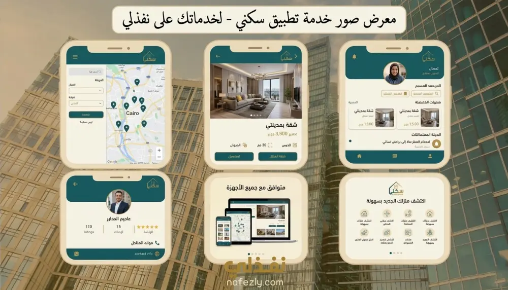 تطبيق سكني للتسويق العقاري