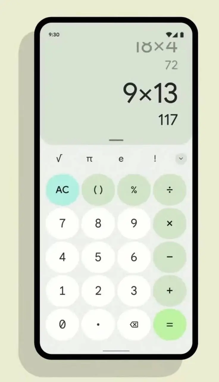 برمجة تطبيق آلة حاسبة للأندرويد باستخدام Flutter بتصميم عصري