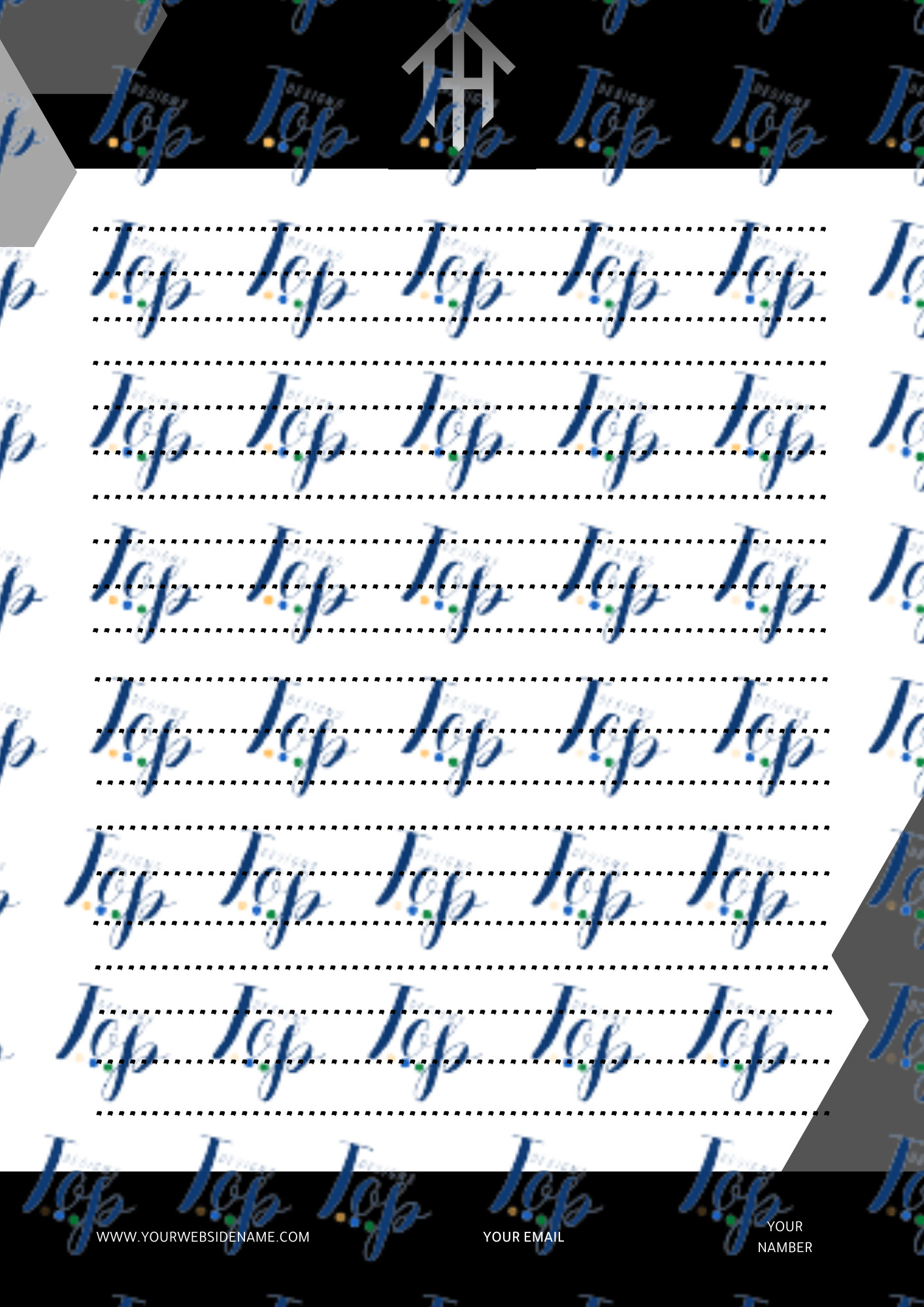 هويه بصرية لمكتب وسيط عقاري