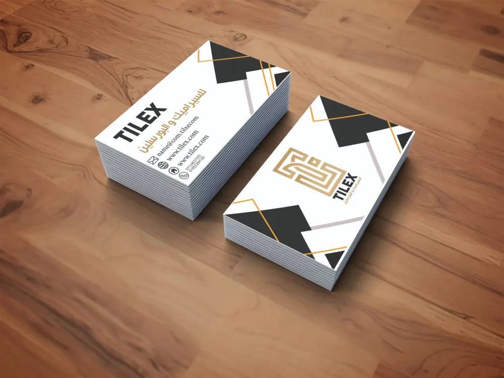 تصميم مطبوعات ورقية احترافية (كرت شخصي، ورق رسمي، أو فلاير)