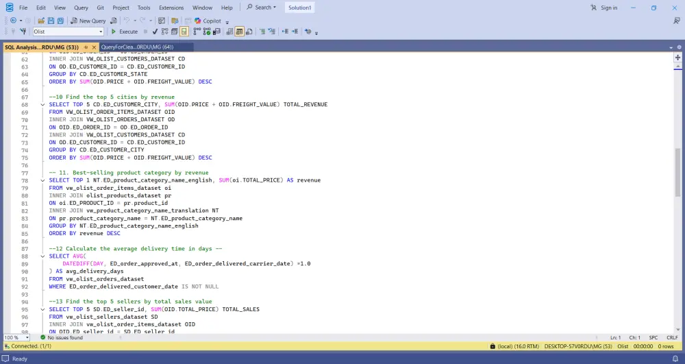 "كتابة استعلامات SQL احترافية واستخراج التقارير"