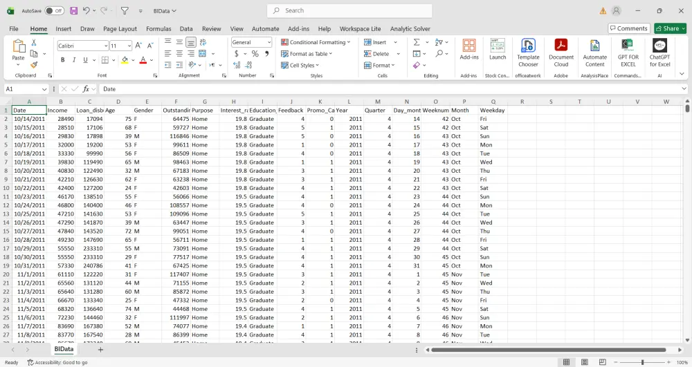 سأقوم بتحليل بياناتك باستخدام Excel، بدءًا من تنظيفها وتنظيمها، ثم إنشاء رسوم بيانية وتقديم ملخص واضح يساعدك على فهم البيانات واتخاذ قرارات أفضل، مع تسليم ملف منظم وسهل الاستخدام.
